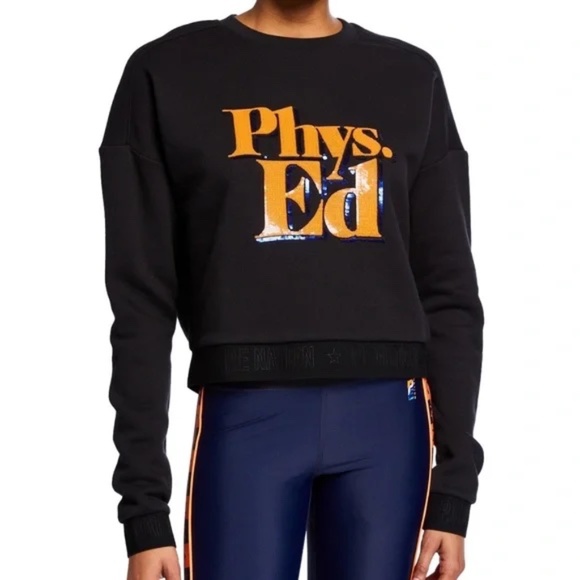 P. E Nation Feature Sequin Sweatshirt XS - Picture 1 of 9